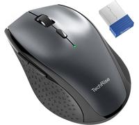 SHIBA-Souris sans Fil, 2.4 GHz Souris Ergonomique avec Mini Récepteur USB, Souris Ordinateur Optique Portable 4800 DPI Réglable, P[6