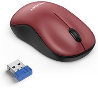 SHIBA-Souris sans Fil, 3200 DPI Souris sans Fil Silencieuse, 2.4G avec Récepteur USB,Longévité de la Pile 18 Mois,Ambidextre,Souri[2