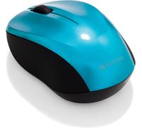 SHIBA-Souris sans-Fil Go Nano Compact Recepteur USB Noir Turquoise 1600 dpi[925]