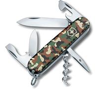 Shiba-Spartan Couteau De Poche Suisse, Léger, Multitool, 12 Fonctions, Lame, Ouvre Boite, Tire Bouchon, Camouflage[1611]