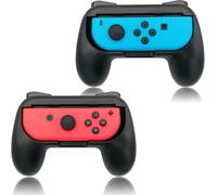 Shiba-Support De Poignées Compatible Avec Joy Con Pour Switch & Oled Model, Confort Contrôleur Grips - Noir (2 Packs)[2473]