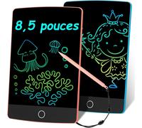 Shiba-Tablette Dessin, 8,5 Pouces Tablette D'écriture Lcd Colorée, Ardoise Magique, Lot De 2 Enfant 2 3 4 5 6 7 Ans Filles Et Garç[2