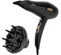Shiba-Ufesa Sèche-Linge Professionnel Velvet Pro 2400 Avec Technologie Ionique, Diffuseur Et Concentrateur, Noir/Cuivre, 2400 W[57]