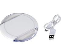 Shiba-Unitec Plaque De Chargement Inductive Simple Et Rapide Compatible Avec La Norme Qi Câble De Raccordement Inclus.[332]