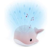 Shiba-Veilleuse Projecteur Wally La Baleine Rose - Zazu[1716]