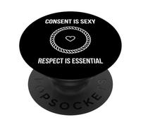 Shibari Corde Fétiche Art Kinky BDSM Bondage PopSockets PopGrip Adhésif