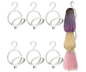 Shibida 6PCS Support de Perruque Plastique Porte Perruque pour Perruques Chapeaux Outil D'affichage de Perruque pour Stocker