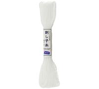 Shibori Dragon Olympus Sashiko Fil de Coton Blanc
