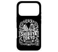 Shibuya Crossing Tokyo Japon Rétro Hanko Kanji Souvenir Coque pour iPhone 17 Pro