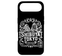 Shibuya Crossing Tokyo Japon Rétro Hanko Kanji Souvenir Coque pour iPhone Air