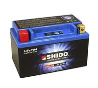 SHIDO LT12A-BS LION -S- Batterie Moto Lithium Ion