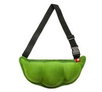 SHIDXIB 1 sac à main en peluche en forme de pois mignon avec motif de dessin animé, sac à bandoulière pratique