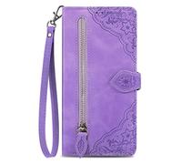 SHIEID Coque Compatible avec ZTE Nubia Z70S Ultra, Premium Cuir PU Étui Portefeuille à Rabat Housse, Etui de Protection pour ZTE Nubia Z70S Ultra-Violet