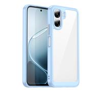 SHIEID Coque de téléphone Portable Oppo A6x 4G, Technologie Hybride PC + TPU, Coque de Protection Anti-Choc, sans décoloration, Etui pour Oppo A6x 4G-Rouge