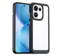 SHIEID Coque de téléphone Portable Oppo Reno16 FS, Technologie Hybride PC + TPU, Coque de Protection Anti-Choc, sans décoloration, Etui pour Oppo Reno16 FS-Noir