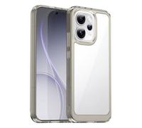 SHIEID Coque de téléphone Portable Reno15 Pro Max 5G, Technologie Hybride PC + TPU, Coque de Protection Anti-Choc, sans décoloration, Etui pour Reno15 Pro Max 5G-Gris