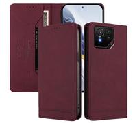 SHIEID Coque pour ASUS ROG Phone 9 Pro/9 Premium PU Cuir de Protection et Stand Support et Porte-Cartes de Crédit Portefeuille Housse Étui pour ASUS ROG Phone 9 Pro/9