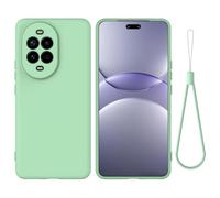 SHIEID Coque pour Huawei Nova 14 Pro 5G,Étui de Protection Complète du Corps au Toucher Soyeux, Housse Doublure Douce en Tissu Microfibre, Étui pour Huawei Nova 14 Pro 5G-Vert