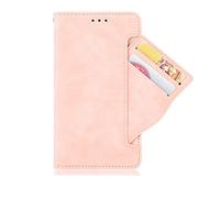 SHIEID Coque pour Nokia HMD Pulse Pro Housse, Étui en Cuir PU Portefeuille Coque avec Fente Carte, Flip Cover Fermeture Magnétique und Flip Béquille Etui pour Nokia HMD Pulse Pro Coque, Rose