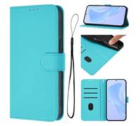 SHIEID Coque pour Realme P4x 5G Coque, Housse de Protection en Cuir Haut de Gamme avec Étui Housse en [Stand Support]+[Carte Fente] Étui Portefeuille pour Realme P4x 5G-Lagon