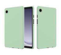 SHIEID Coque pour Samsung Galaxy Tab A11 8.7",Étui de Protection Complète du Corps au Toucher Soyeux, Housse Doublure Douce en Tissu Microfibre, Étui pour Samsung Galaxy Tab A11 8.7"-Vert