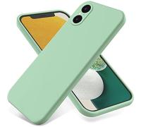 SHIEID Coque pour Sony Xperia 5 V,Étui de Protection Complète du Corps au Toucher Soyeux, Housse Doublure Douce en Tissu Microfibre, Étui pour Sony Xperia 5 V-Vert