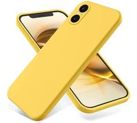 SHIEID Coque pour Sony Xperia 5 V,Étui de Protection Complète du Corps au Toucher Soyeux, Housse Doublure Douce en Tissu Microfibre, Étui pour Sony Xperia 5 V-Jaune