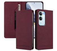 SHIEID Coque pour Vivo Y19s 4G Premium PU Cuir de Protection et Stand Support et Porte-Cartes de Crédit Portefeuille Housse Étui pour Vivo Y19s 4G