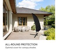 Shield cantilever Housse de protection pour parasol déporté Ø 200 - 400 cm résistant aux UV