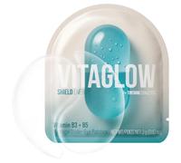 Shield Energy Lot de 28 patchs apaisants sous les yeux - Vitamine B3, vitamine B5 et ectoïne Hydrogel Masque pour les yeux sensibles et rougeurs - Réparation de barrière, hydratation profonde pour les
