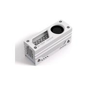 Shield M.2 SSD Heatsink with Built-In PWM Fan 20mm High Performance Aluminum Cooler Premium for M.2 2280 SSD-White-1 Piece