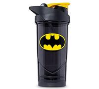 Shieldmixer Hero Pro Classic Shaker for Whey Protein Shakes and Pre Workout, BPA Free, 700 ml, Batman Classic
