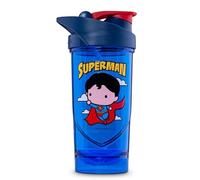 Shieldmixer Hero Pro Classic Shaker for Whey Protein Shakes and Pre Workout, BPA Free, 700 ml, Superman Mini