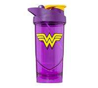 Shieldmixer Hero Pro Classic Shaker for Whey Protein Shakes and Pre Workout, BPA Free, 700 ml, Wonder Woman Classic