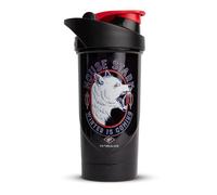 Shieldmixer Hero Pro Classic Shaker Stark - Sans BPA - Accessoire de gym - Shaker à protéines - Gourde de fitness - Noir - 700 ml