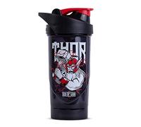 Shieldmixer Hero Pro Shaker Classique pour Shakes de Protéines de Whey et Pré-entraînement, Sans BPA, 700 ml, Thor, Noir