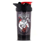 Shieldmixer Hero Pro Shaker classique pour shakes protéinés de lactosérum et pré-entraînement, sans BPA, 700 ml, Viking, SHM00090, noir