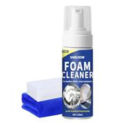 SHIELDOM Nettoyant multifonction en mousse douce pour siège, tapis et tableau de bord - Nettoyant en profondeur multi-usage pour voiture et maison, tapisserie, cuir, tissu, plastique - 150 ml