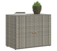 ShieldPro®Colonne D'Extérieur CLOUD,Gris, Armoire de rangement jardin - FAFA-TOP - Meuble de jardin - Gris 100x55,5x80 cm Résine tre