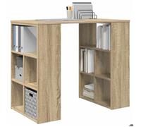 ShieldPro®Meuble ordinateur/Bureau PC - CLOUD - Cabinet de Bureau Chêne Sonoma 90x50x75 cm - Bois d'ingénierie 3339045