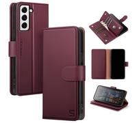 ShieldTop compatible avec le samsung galaxy s22 portefeuille avec porte-cartes femmes hommes rfid bloquant pu en cuir folio flip tpu couvercle de