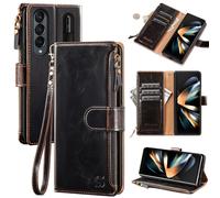 ShieldTop compatible avec Samsung Galaxy Z Fold 4 5G Portefeuille Case de porte-stylo S Bo tier RFID Blocage PU Cuir Flip T l phone Protection
