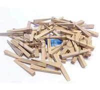 ShieldUp - Lot de 75 petites cales en bois franc ShieldUp pour carrelage