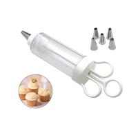 Shienfir Kit de décoration gâteaux avec Plusieurs Embouts, kit gâteaux, 1 Ensemble, Embouts en Acier Inoxydable, créatif Douilles glaçage pour Cupcakes, la Cuisine à Domicile, S