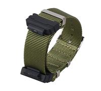 Shieranlee 16mm NATO Bracelet Compatible avec Casio G-Shock GA-110 GA-100 GD-100 Men Sports Waterproof Replacement Bracelet Band Strap
