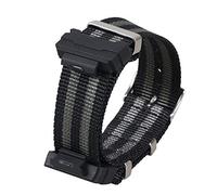 Shieranlee 16mm NATO Bracelet Compatible avec Casio G-Shock GA-110 GA-100 GD-100 Men Sports Waterproof Replacement Bracelet Band Strap