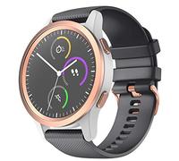 Shieranlee 18mm Quick Release Bracelet en Silicone pour Tic C2, Vivoactive 4S /GarminMove 3S/ vivomove 3s/GarminActive S Strap,Approach S2,Fossil Q Venture Gen 3/Gen4,Xiaomi Watch