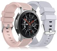 Shieranlee[2 Pack compatibles avec Galaxy Watch 3 45mm/Gear S3 Frontier/Classic,Huawei Watch 3, Huawei watch3 Pro Bracelet,Uwatch 3S,UMIDIGI Smart Watch Urun,Uwatch 2S,Uwatch3 GPS,Willful Smartwatch