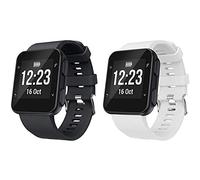 Shieranlee Band Compatible pour Garmin Forerunner 35,Classique Réglable Rechange Sport Accessoire Bande Compatible avec Forerunner 35 Smart Watch, Fit 5.11-9.05 inch (130mm-230mm) Wrist