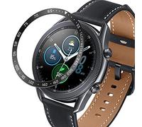 Shieranlee Bezel Styling pour Coque Galaxy Watch 3 45mm, Étui Protecteur Anti-Rayures pour Montre Connectée Résistant aux Rayures Acier Inoxydable pour Galaxy Watch3 45mm Accessory